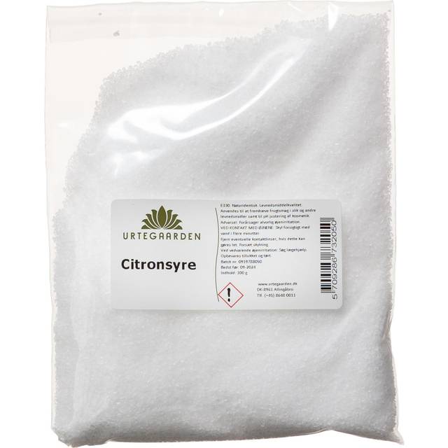 Billede af Urtegaarden Citronsyre 100g