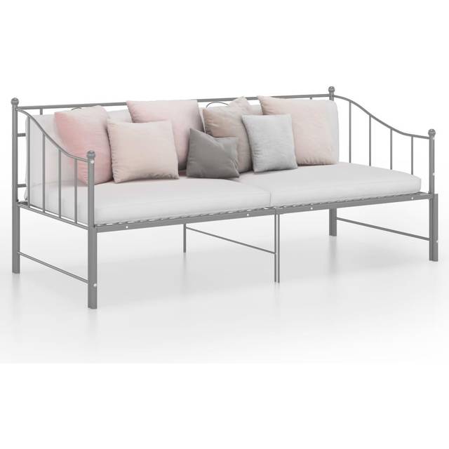Billede af vidaXL sengestel udtræksseng metal Sofa