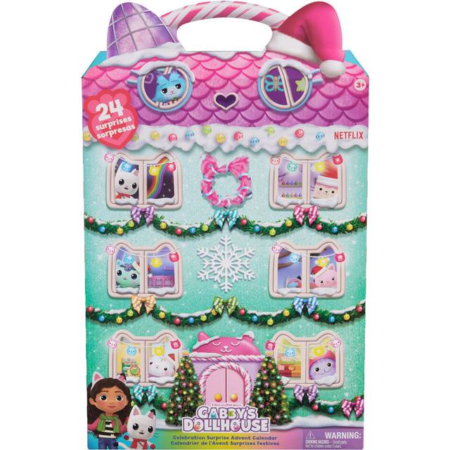 Billede af Gabby's Dollhouse Celebration Surprise Julekalender 2024