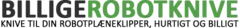 BilligeRobotknive.dk Logo