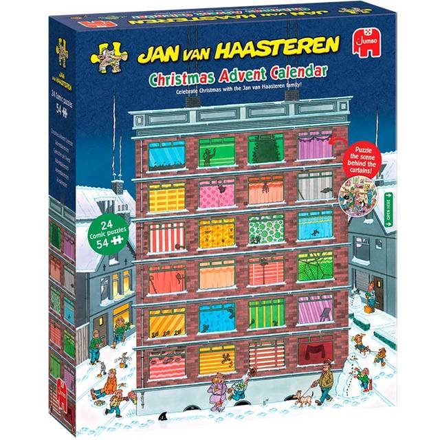 Billede af Jan Van Haasteren Christmas Advent Calendar 24 Days of Puzzles