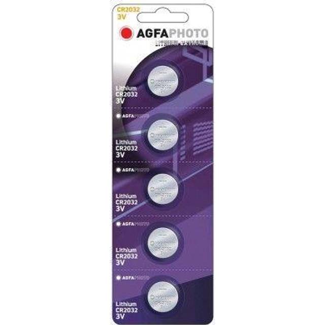 Billede af AGFAPHOTO CR2032 5-pak AgfaPhoto knapcellebatteri Lithium, 3V