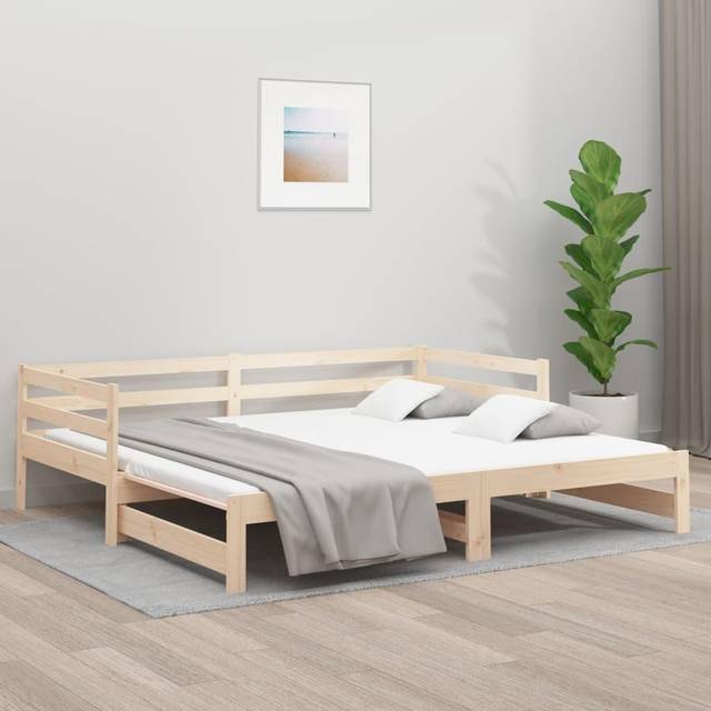 Billede af vidaXL Udtræksseng Uden Madras 90 x 190 cm Sofa