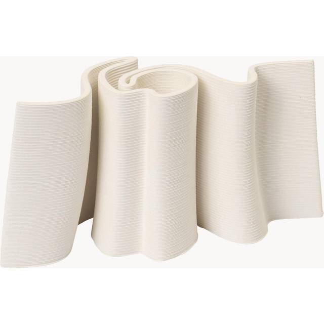 Billede af ferm LIVING Dedali Candle Holder Off-White W7 x D20 x H10.5 cm Fyrfadsstage