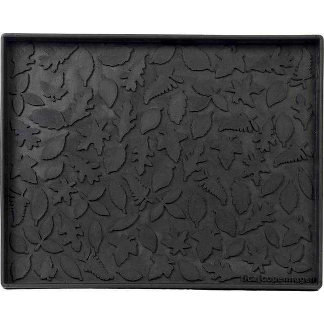 Billede af Tica Copenhagen Leaves Sort 38x48cm