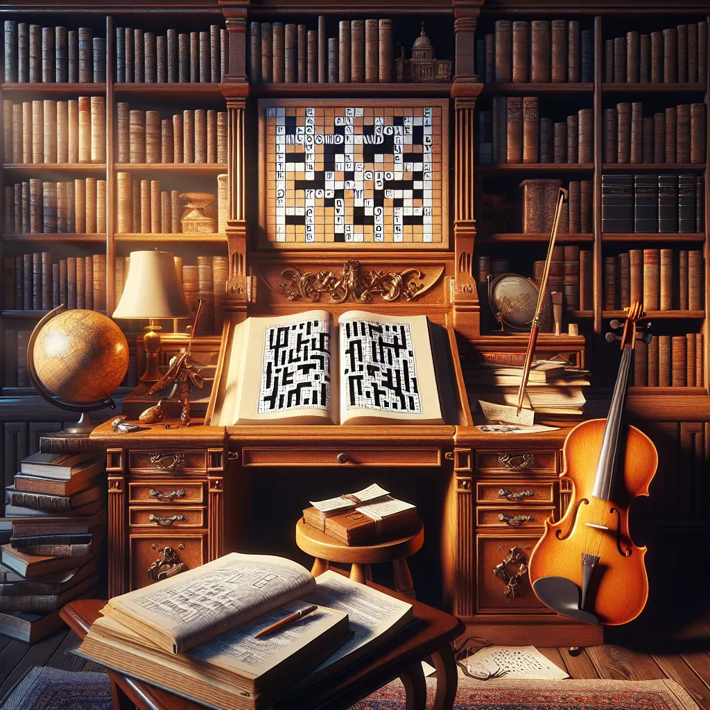 Musikstykke Krydsord